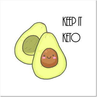 Keep it keto Posters and Art